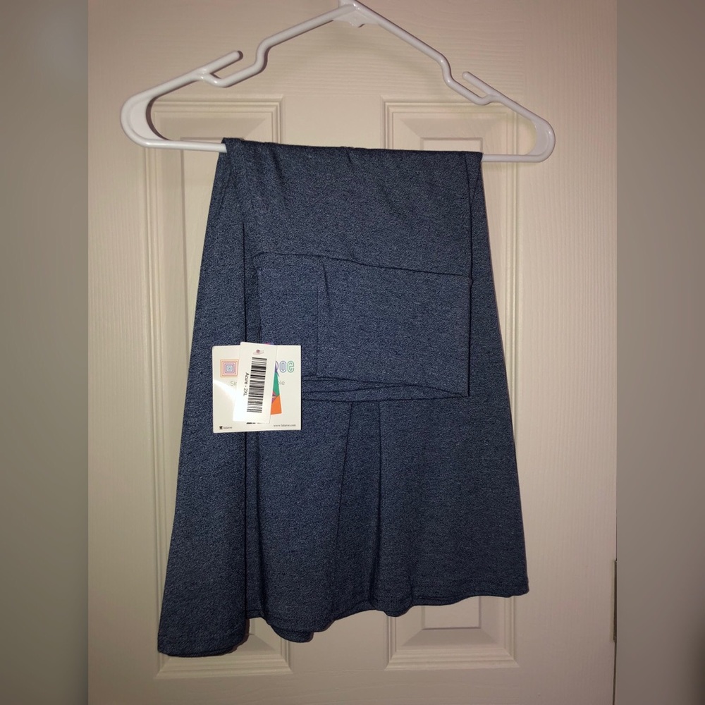 LuLaRoe Heather Blue Azure 2XL